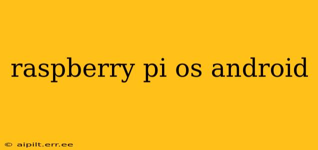 raspberry pi os android