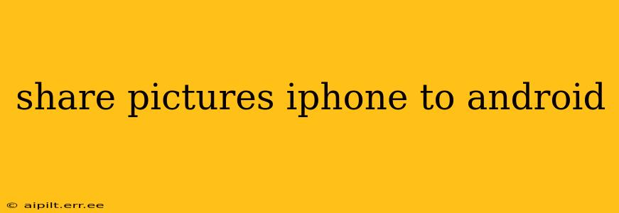 share pictures iphone to android